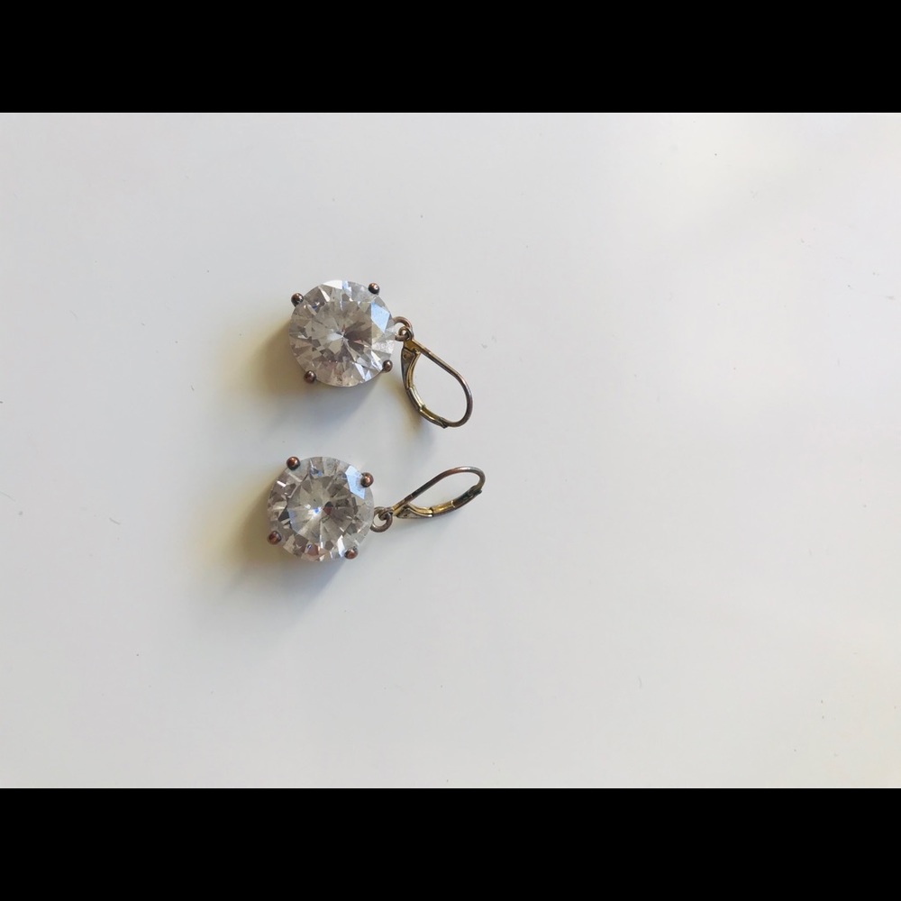 Betsy Johnson Crystal Earrings
